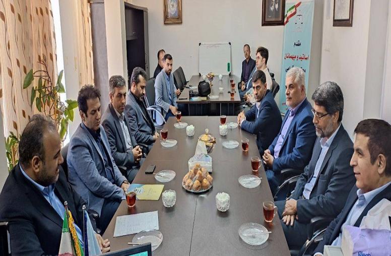جلسه تکریم و معارفه ذیحساب اداره کل